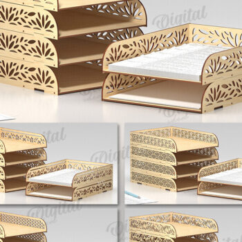 Intra απο ξύλο plywood 3mm-4mm πάχος – Δίσκοι χαρτιού στοίβαξης Δέσμη κοπής με λέιζερ Δίασταση 20x20 cm INTRAFABR-122064435 - Image 1