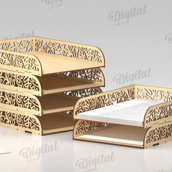 Intra απο ξύλο plywood 3mm-4mm πάχος – Δίσκοι χαρτιού στοίβαξης Δέσμη κοπής με λέιζερ Δίασταση 20x20 cm INTRAFABR-122064435 - Image 7