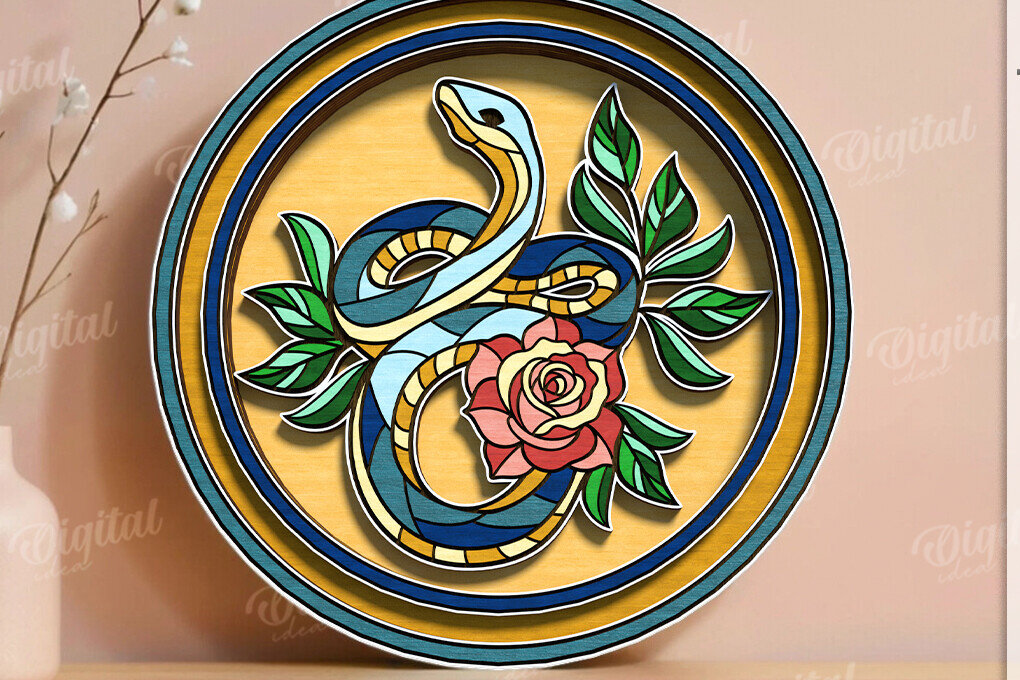 Intra απο ξύλο plywood 3mm-4mm πάχος – Βιτρό Nature ντεκόρ τοίχου με λέιζερ Δίασταση  40x30 cm INTRAFABR-123090817