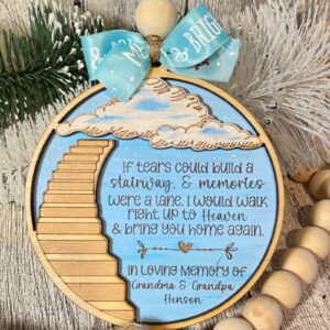 Intra απο ξύλο plywood 3mm-4mm πάχος – Στολίδι αναμνηστικών σκαλοπατιών στον ουρανό Δίασταση  20x20 cm INTRAFABR-44636353