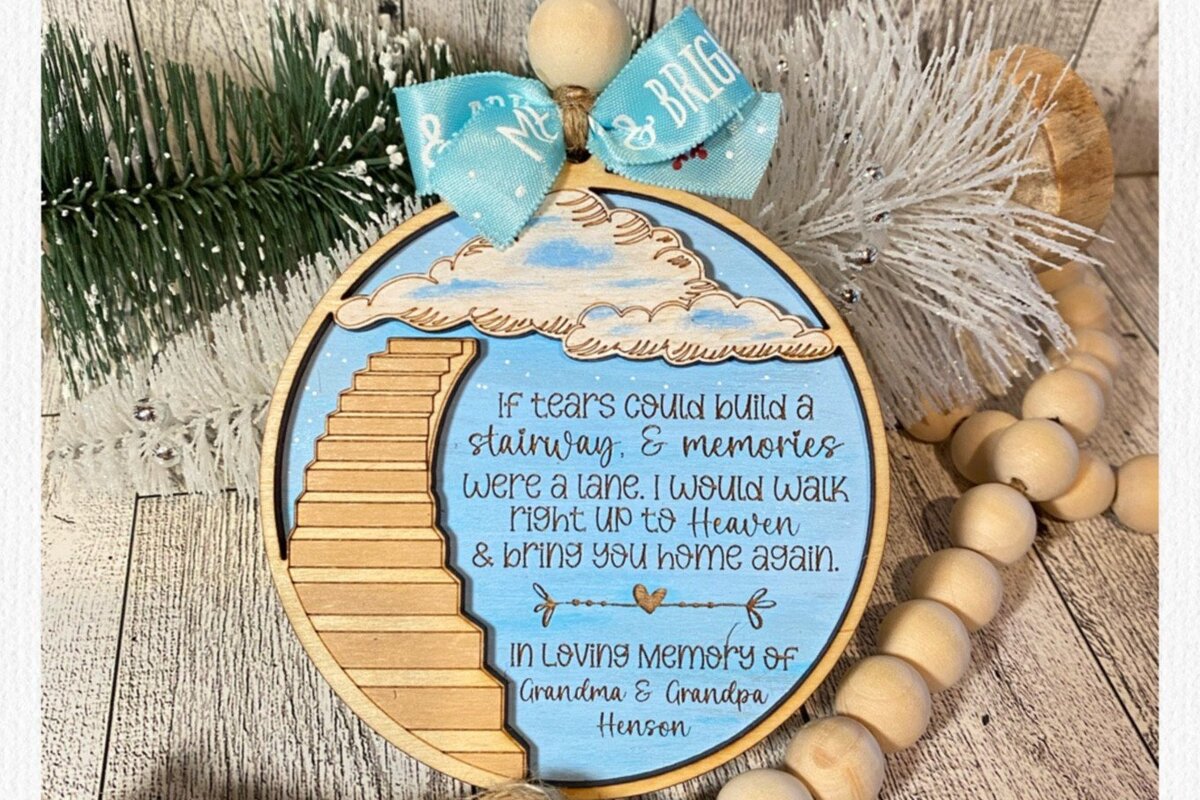 Intra απο ξύλο plywood 3mm-4mm πάχος – Στολίδι αναμνηστικών σκαλοπατιών στον ουρανό Δίασταση  20x20 cm INTRAFABR-44636353