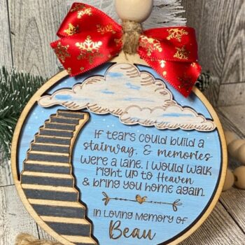 Intra απο ξύλο plywood 3mm-4mm πάχος – Στολίδι αναμνηστικών σκαλοπατιών στον ουρανό Δίασταση  20x20 cm INTRAFABR-44636353 - Image 6