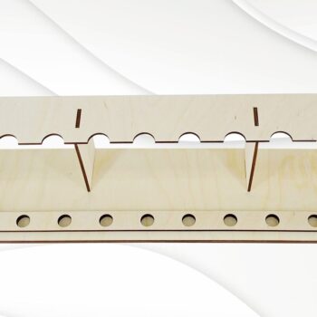 Intra απο ξύλο plywood 3mm-4mm πάχος – Σταθείτε για 10 στυλό. Διανυσματικά αρχεία κοπής με λέιζερ Δίασταση  20x20 cm INTRAFABR-82782332 - Image 3