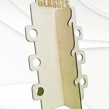 Intra απο ξύλο plywood 3mm-4mm πάχος – Βάση βάσης για ποτήρια, λίμα κοπής με λέιζερ Δίασταση  20x20 cm INTRAFABR-98286801 - Image 2