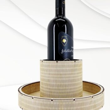 Intra απο ξύλο plywood 3mm-4mm πάχος – Στρογγυλή βάση στήριξης Δίασταση  20x20 cm INTRAFABR-30428654 - Image 2