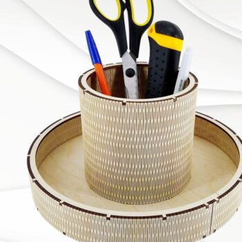 Intra απο ξύλο plywood 3mm-4mm πάχος – Στρογγυλή βάση στήριξης Δίασταση  20x20 cm INTRAFABR-30428654 - Image 6