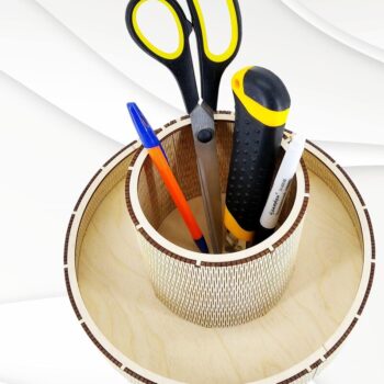 Intra απο ξύλο plywood 3mm-4mm πάχος – Στρογγυλή βάση στήριξης Δίασταση  20x20 cm INTRAFABR-30428654 - Image 7