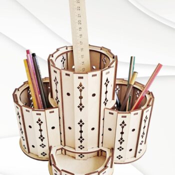 Intra απο ξύλο plywood 3mm-4mm πάχος – Βάση βάσης Dxf Design Cut Laser Δίασταση 40x30 cm INTRAFABR-103450744 - Image 3