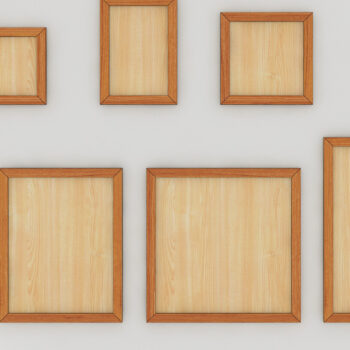 Intra απο ξύλο plywood 3mm-4mm πάχος – Πακέτο πλαισίων φωτογραφιών Standard Metric Sizes Δίασταση  20x20 cm INTRAFABR-64955106 - Image 2