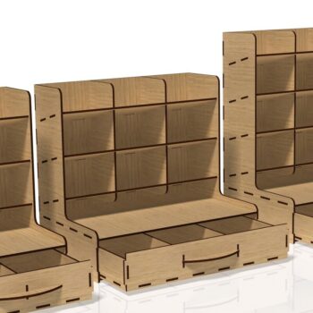 Intra απο ξύλο plywood 3mm-4mm πάχος – Stander, Δίασταση 20x20 cm INTRAFABR-40705637 - Image 1