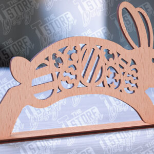 Intra απο ξύλο plywood 3mm-4mm πάχος – Στολίδια για Πασχαλινό Λαγουδάκι | CNC Δίασταση  20x20 cm INTRAFABR-88388520