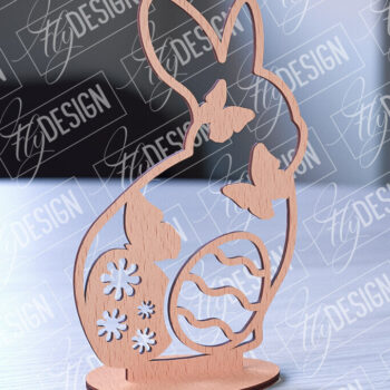 Intra απο ξύλο plywood 3mm-4mm πάχος – Στολίδια με όρθια πασχαλινά αυγά | Αρχείο CNC Δίασταση  20x20 cm INTRAFABR-88136375 - Image 9