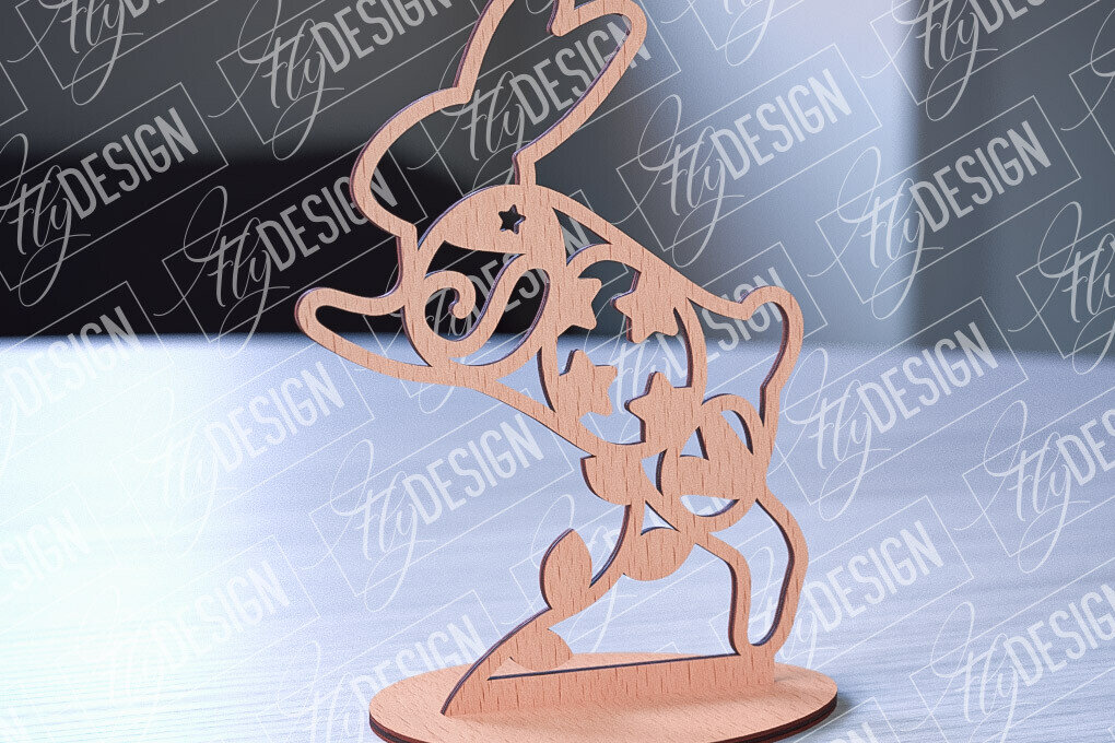 Intra απο ξύλο plywood 3mm-4mm πάχος – Στολίδια με όρθια πασχαλινά αυγά | Αρχείο CNC Δίασταση  20x20 cm INTRAFABR-88135821