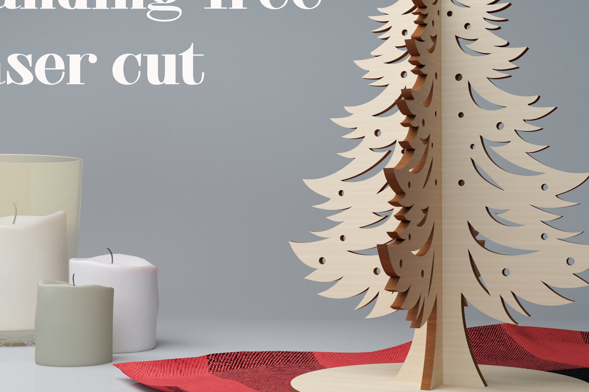 Intra απο ξύλο plywood 3mm-4mm πάχος – μόνιμου δέντρου Δίασταση  20x20 cm INTRAFABR-79756971