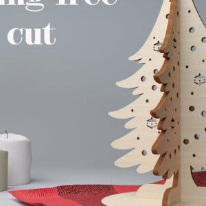 Intra απο ξύλο plywood 3mm-4mm πάχος – μόνιμου δέντρου Δίασταση  20x20 cm INTRAFABR-79756930