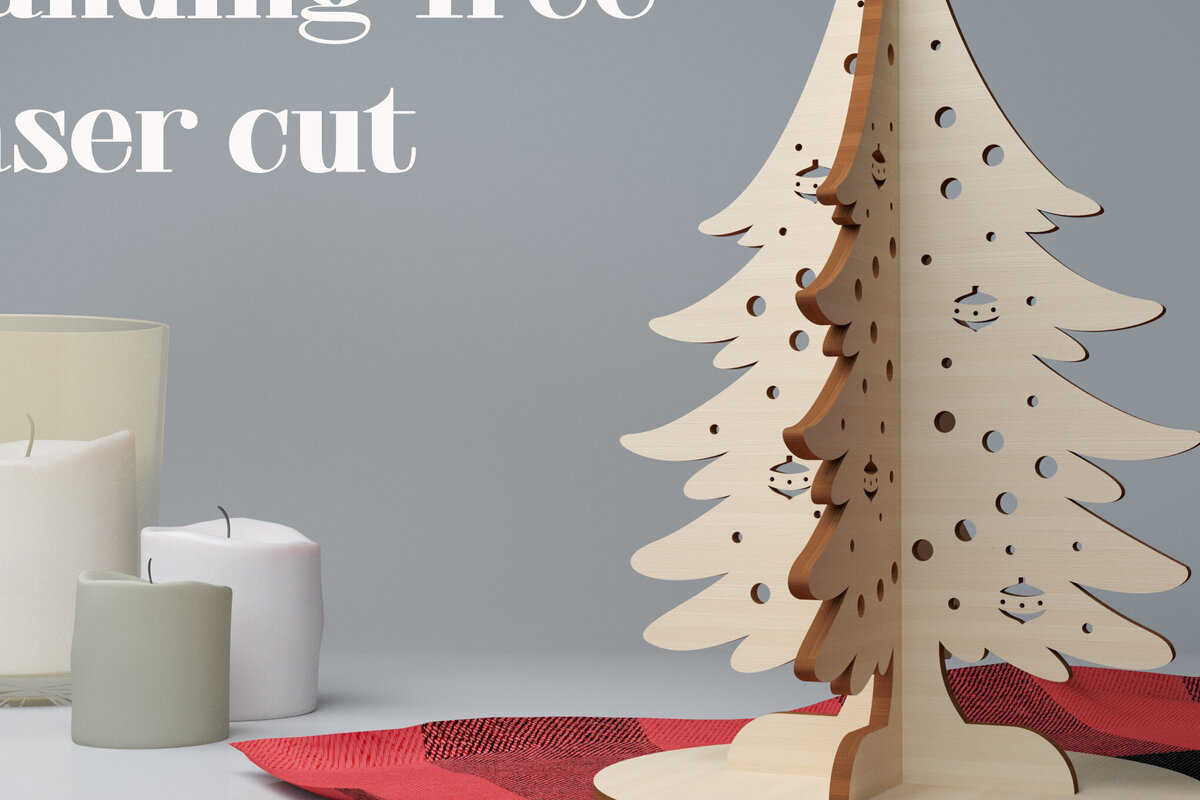 Intra απο ξύλο plywood 3mm-4mm πάχος – μόνιμου δέντρου Δίασταση  20x20 cm INTRAFABR-79756930