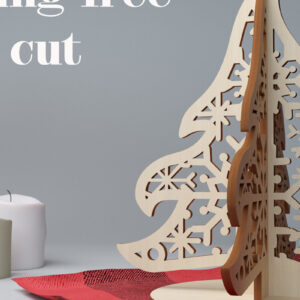 Intra απο ξύλο plywood 3mm-4mm πάχος – Μόνιμα δέντρα Δίασταση  20x20 cm INTRAFABR-79757022