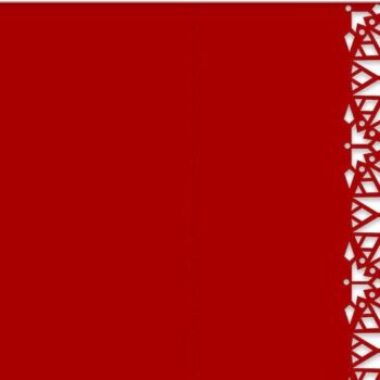 Intra απο ξύλο plywood 3mm-4mm πάχος – Star Flower Γεωμετρική Κάρτα Δαντέλας Δίασταση  20x20 cm INTRAFABR-35826730 - Image 2