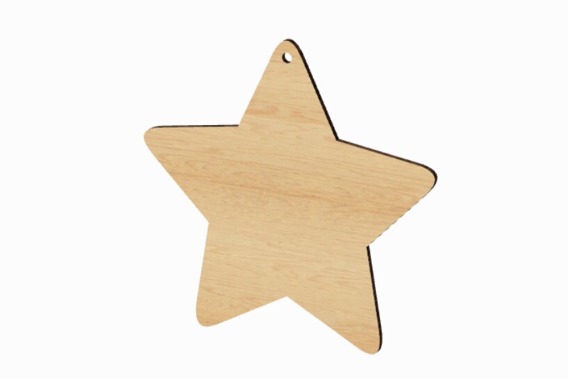 Intra απο ξύλο plywood 3mm-4mm πάχος – Αρχεία κοπής με λέιζερ κρεμαστά σημάδια Δίασταση  20x20 cm INTRAFABR-117680407