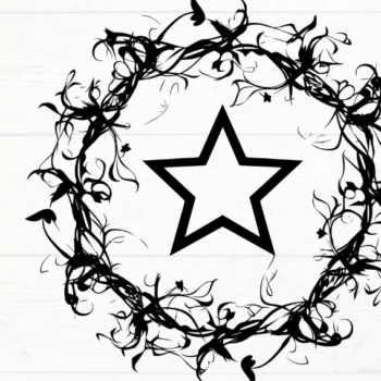 Intra απο ξύλο plywood 3mm-4mm πάχος – Star, DXF, EPS, JPG, PNG Δίασταση  20x20 cm INTRAFABR-115723414 - Image 2