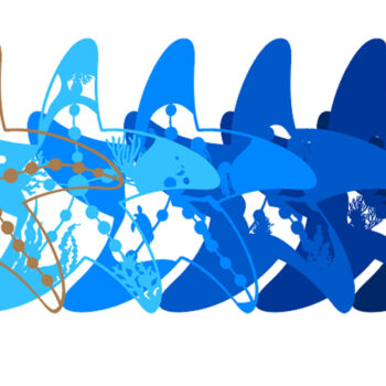 Intra απο ξύλο plywood 3mm-4mm πάχος – Σκηνή ωκεανού αστερίας - τρισδιάστατη Δίασταση  20x20 cm INTRAFABR-119652173 - Image 7