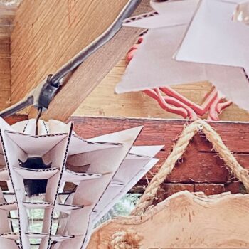 Intra απο ξύλο plywood 3mm-4mm πάχος – Starship Lampshade Cut Laser Δίασταση  20x20 cm INTRAFABR-38884723 - Image 2