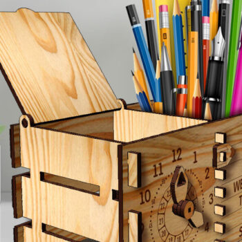 Intra απο ξύλο plywood 3mm-4mm πάχος – Οργάνωση πολλαπλασιασμού γραφικής ύλης Δίασταση  20x20 cm INTRAFABR-70969957 - Image 3