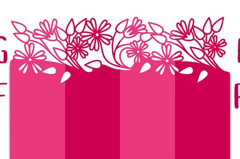 Intra απο ξύλο plywood 3mm-4mm πάχος – Κάρτα ακορντεόν Stellaria Wildflower Δίασταση  20x20 cm INTRAFABR-36048241