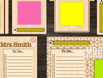 Intra απο ξύλο plywood 3mm-4mm πάχος – Δέσμη κοπής με λέιζερ για κολλώδες σημειωματάριο Δίασταση 20x20 cm INTRAFABR-104288565 - Image 1