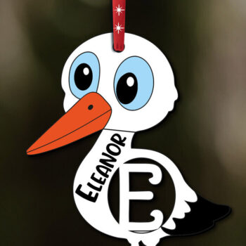 Intra απο ξύλο plywood 3mm-4mm πάχος – Αποθεματικό γράμμα Ε Ετικέτα ονόματος καλαθιού Πάσχας Δίασταση  20x20 cm INTRAFABR-113587290 - Image 3