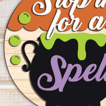 Intra απο ξύλο plywood 3mm-4mm πάχος – Σταματήστε για ένα ορθογραφικό σύμβολο Δίασταση  20x20 cm INTRAFABR-102199212 - Image 2