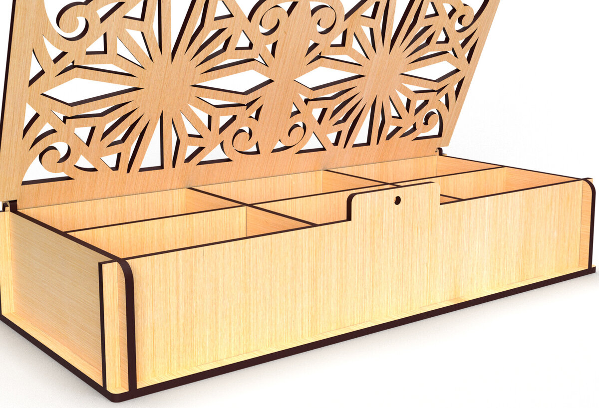 Intra απο ξύλο plywood 3mm-4mm πάχος – Πρότυπο Storage Box Αρχεία Cut Laser Δίασταση  20x20 cm INTRAFABR-81911122