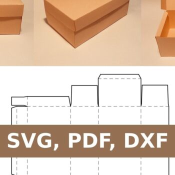 Intra απο ξύλο plywood 3mm-4mm πάχος – Κουτί αποθήκευσης με καπάκι Δίασταση  20x20 cm INTRAFABR-33163412 - Image 1