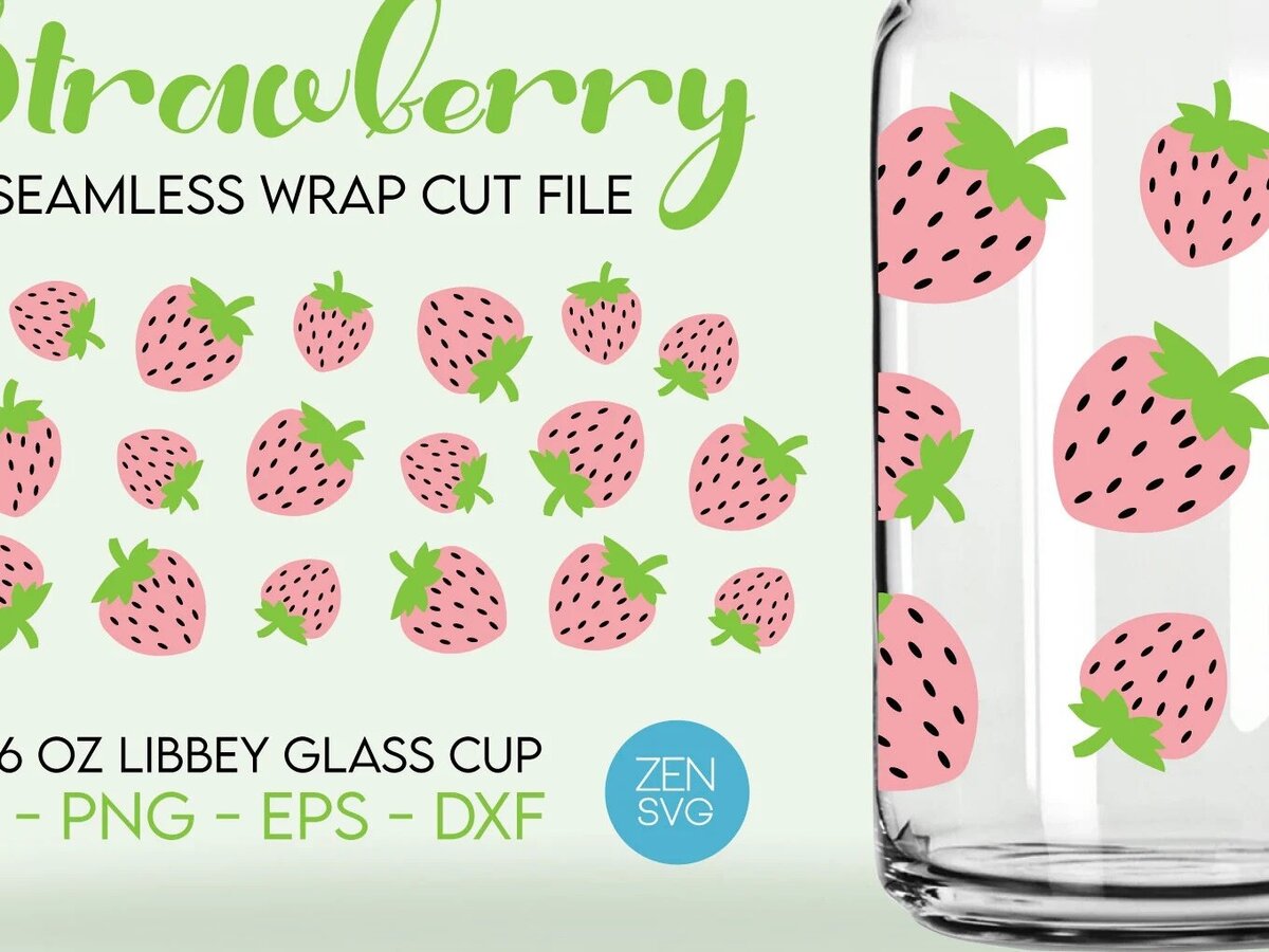 Intra απο ξύλο plywood 3mm-4mm πάχος – Strawberry Libbey 16oz Glass Can Δίασταση  20x20 cm INTRAFABR-119889043