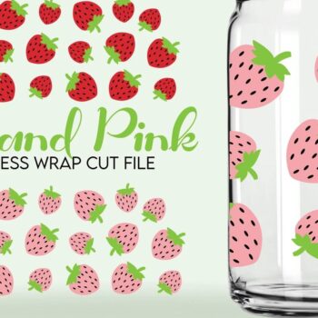 Intra απο ξύλο plywood 3mm-4mm πάχος – Strawberry Libbey 16oz Glass Can Δίασταση  20x20 cm INTRAFABR-119889043 - Image 2