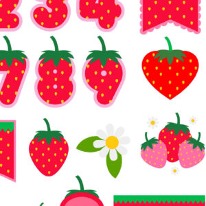 Intra απο ξύλο plywood 3mm-4mm πάχος – Πακέτο φράουλας Δίασταση  20x20 cm INTRAFABR-95718209