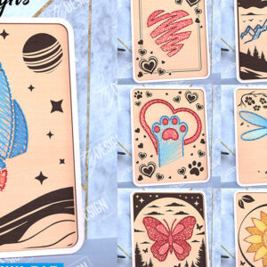 Intra απο ξύλο plywood 3mm-4mm πάχος – Πακέτο σχεδίασης String Art| CNC Δίασταση  20x20 cm INTRAFABR-98701013