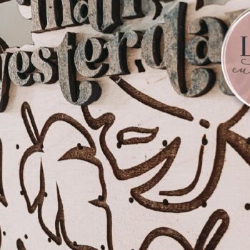 Intra απο ξύλο plywood 3mm-4mm πάχος – Πιο ισχυρό από χθες, Αρχείο κοπής με λέιζερ με βάση σκουλαρικιών Δίασταση  20x20 cm INTRAFABR-73358020 - Image 5