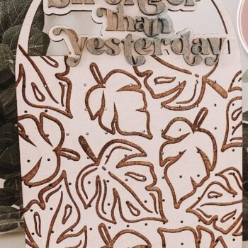 Intra απο ξύλο plywood 3mm-4mm πάχος – Πιο ισχυρό από χθες, Αρχείο κοπής με λέιζερ με βάση σκουλαρικιών Δίασταση  20x20 cm INTRAFABR-73358020 - Image 6