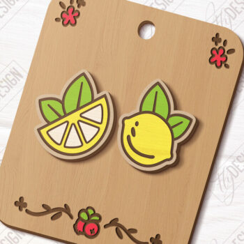 Intra απο ξύλο plywood 3mm-4mm πάχος – Σκουλαρίκια με καρφιά Berries Δέσμη κοπής με λέιζερ Δίασταση 5x5 cm INTRAFABR-121432331 - Image 7