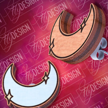 Intra απο ξύλο plywood 3mm-4mm πάχος – Σκουλαρίκια Stud| Αξεσουάρ Δίασταση  5x5 cm INTRAFABR-84106965 - Image 3