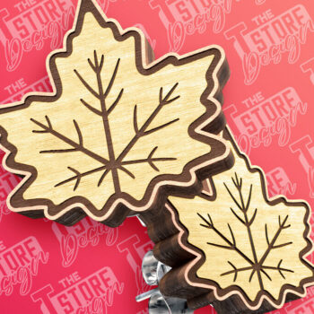 Intra απο ξύλο plywood 3mm-4mm πάχος – Σκουλαρίκια με καρφιά  κοπής με λέιζερ | CNC Δίασταση  5x5 cm INTRAFABR-83536515 - Image 7