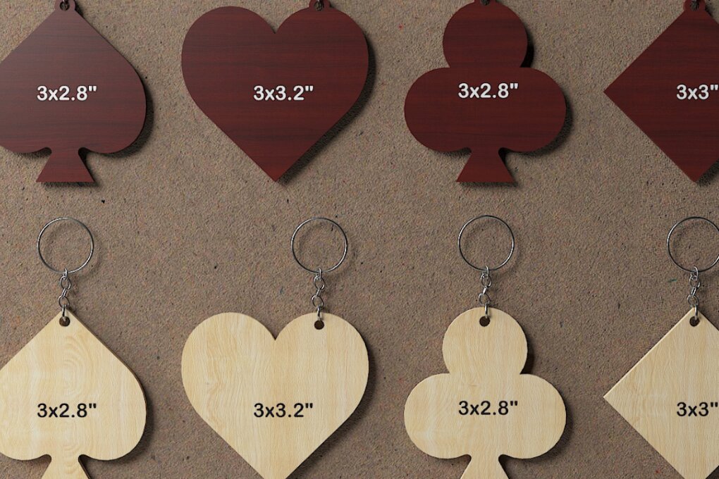 Intra απο ξύλο plywood 3mm-4mm πάχος – Κομψά μπρελόκ σε σχήμα κάρτας 042 Δίασταση  5x5 cm INTRAFABR-117656966