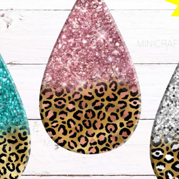 Intra απο ξύλο plywood 3mm-4mm πάχος – Σκουλαρίκια και λέιζερ Sublimation Glitter Δίασταση  5x5 cm INTRAFABR-14119340 - Image 1