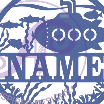 Intra απο ξύλο plywood 3mm-4mm πάχος – SVG Name Sign Δίασταση  40x30 cm INTRAFABR-67421943 - Image 2