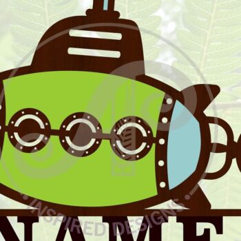 Intra απο ξύλο plywood 3mm-4mm πάχος – SVG Name Sign Δίασταση  40x30 cm INTRAFABR-65162879 - Image 2