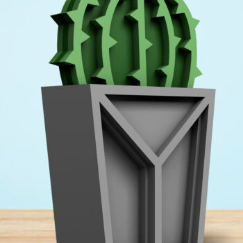 Intra απο ξύλο plywood 3mm-4mm πάχος – Πρότυπο Mutilayer διακόσμησης Succulemt Δίασταση  20x20 cm INTRAFABR-101711417 - Image 2