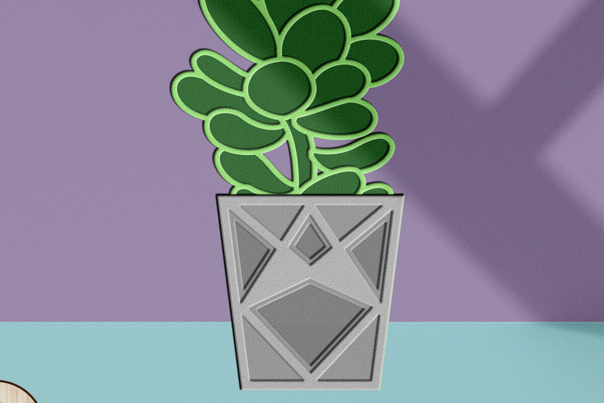 Intra απο ξύλο plywood 3mm-4mm πάχος – Ζουμερό πρότυπο διακόσμησης σπιτιού Δίασταση  20x20 cm INTRAFABR-101140620