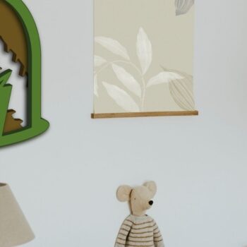 Intra απο ξύλο plywood 3mm-4mm πάχος – Χυμώδεις στρώσεις τοίχου τέχνης, Leaves Δίασταση 40x30 cm INTRAFABR-90264850 - Image 3