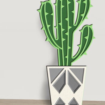 Intra απο ξύλο plywood 3mm-4mm πάχος – Ζουμερό πρότυπο κοπής με λέιζερ πολλαπλών στρώσεων Δίασταση  20x20 cm INTRAFABR-100018558 - Image 3